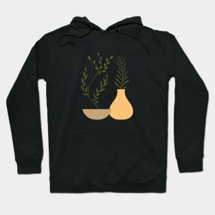 Boho minimalist Plants Hoodie